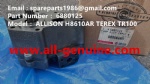 TEREX HAULER MINING RIGID DUMP TRUCK TR100 H8610AR ALLISON TRANSMISSION 29541779 29544093 PUMP 6880125