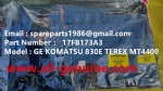 TEREX HAULER MINING RIGID DUMP TRUCK WHEEL MOTOR DRIVE HAULER MT3600 MT4400AC NTE240 NTE260 KOMATSU 830 730 930 GE BOARD 17FB173A3