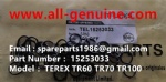 TEREX HAULER MINING RIGID DUMP TRUCK KOMATSU WHEEL MOTOR BUCYRUS UNIT RIG MT4400AC MT3600 MT5500 MT3300 O RING 15253033