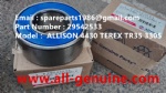 TEREX NHL TR35 3305F 3305G 3305K 3305B RIGID DUMP TRUCK HAULER ALLISON 4430 TRANSMISSION 29542533 BEARING