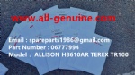 TEREX NHL TR100 HAULER MINING RIGID DUMP TRUCK ALLISON TRANMISSION MTU ENGINE GASKET 06777994