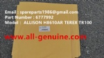 TEREX NHL TR100 HAULER MINING RIGID DUMP TRUCK ALLISON TRANMISSION MTU ENGINE SEAL KIT 06777992