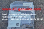 TEREX NHL TR100 HAULER MINING RIGID DUMP TRUCK ALLISON TRANMISSION MTU ENGINE GASKET 06758442