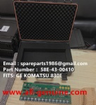 TEREX GE WHEEL MOTOR KOMATSU MT4400AC UNIT RIG BUCYRUS CATERPILLAR NHL MT4400AC MT3600 MT3700 NTE240 NTE260 XCMG XDE240 XDE260 BELAZ 75306 75131 KOMATSU 830E 930E 58E-43-00410 CARD