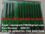 GE0375 BACKPLANE KOMATSU 830E 903E 730E NHL NTE240 NTE260 NTE160 BUCYRUS MT3600 MT4400AC MT3700 MT3300 KOMATSU 830E 903E 730E BELAZ 75306 75131