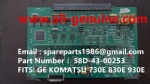 58D-43-00253 CARD KOMATSU 730E 830E 930E 960E GE MINING DUMP TRUCK GE WHEEL MOTOR