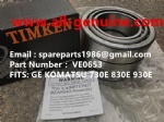 VE0653 BEARING NHL NTE240 NTE260 NTE160 BUCYRUS TEREX CATERPILLAR MT3600 MT4400AC MT3700 MT3300