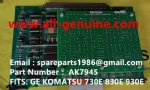 AK7945 CARD KOMATSU 730E 830E 930E MINING DUMP TRUCK GE WHEEL MOTOR