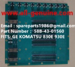 58B-43-01560 BACKPLANE BUCYRUS UNIT RIG TEREX CATERPILLAR MT3700 MT4400AC MINING DUMP TRUCK