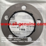 TEREX NHL MINING OFF HIGHWAY RIGID DUMP TRUCK CUMMINS ENGINE 3305B 3305F 3305G 3305K TR35 4319273 SUPPORT GASKET