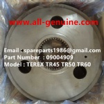 TEREX NHL MINING OFF HIGHWAY RIGID DUMP TRUCK CUMMINS ENGINE TR50 TR60 09004909 INNER GEAR RING