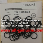 TEREX RIGID DUMP TRUCK HAULER OFF HIGHWAY TRUCK HAULER TR60 TR70 TR100 15253034 O RING