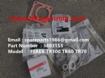 TEREX RIGID DUMP TRUCK HAULER OFF HIGHWAY TRUCK HAULER ALLISON TRANSMISSION TR60 TR50 TR45 TR70 TR100 3803153 WATER PUMP REPAIR KIT