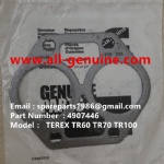 TEREX RIGID DUMP TRUCK HAULER OFF HIGHWAY TRUCK HAULER ALLISON TRANSMISSION TR100 HAULER DUMP TRUCK TR50 TR60 TR70 TR100 4907446 GASKET