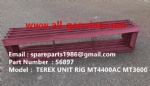 TEREX RIGID DUMP TRUCK HAULER OFF HIGHWAY TRUCK HAULER ALLISON TRANSMISSION MOTOR DRIVE WHEEL MOTOR GE MT3300, MT3600, MT3700, MT4000, MT4400, MT5500, MT6300 MOTOR DRIVE 56897 DUCT FLEX