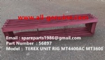 TEREX RIGID DUMP TRUCK HAULER OFF HIGHWAY TRUCK HAULER ALLISON TRANSMISSION MOTOR DRIVE WHEEL MOTOR GE MT3300, MT3600, MT3700, MT4000, MT4400, MT5500, MT6300 MOTOR DRIVE 56897 DUCT FLEX