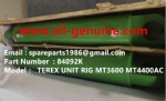 TEREX RIGID DUMP TRUCK HAULER OFF HIGHWAY TRUCK HAULER ALLISON TRANSMISSION MOTOR DRIVE WHEEL MOTOR GE MT3300, MT3600, MT3700, MT4000, MT4400, MT5500, MT6300 GE BUCYRUS 84092K STEERING CYLINDER