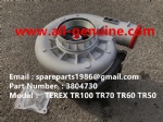 TEREX RIGID DUMP TRUCK HAULER OFF HIGHWAY TRUCK HAULER ALLISON TRANSMISSION MOTOR DRIVE WHEEL MOTOR GE MT3300, MT3600, MT3700, MT4000, MT4400, MT5500, MT6300 GE BUCYRUS TR50 TR60 TR70 3804730 TURBO CHARGER