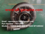 TEREX RIGID DUMP TRUCK HAULER OFF HIGHWAY TRUCK HAULER ALLISON TRANSMISSION MOTOR DRIVE WHEEL MOTOR GE MT3300, MT3600, MT3700, MT4000, MT4400, MT5500, MT6300 GE BUCYRUS TR50 TR60 TR70 3651892 TURBO CHARGER