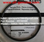 TEREX RIGID DUMP TRUCK HAULER OFF HIGHWAY TRUCK HAULER ALLISON TRANSMISSION MOTOR DRIVE WHEEL MOTOR GE BUCYRUS TR50 TR60 TR70 TR100 TR45 TR50 TR60 TR70 TR100  RING 09190980