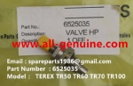 06525035 VALVE SANY TEREX RIGID DUMP TRUCK 3305B 3305F 3305G 3305K TR35A TR50 TR60