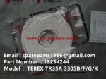 NHL TEREX TR35A 3305F 3305G 密封条 15234244