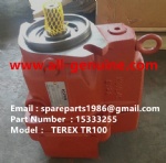 TEREX TR100 RIGID DUMP TRUCK STEERING PUMP KAWASAKI 15333255