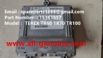 TEREX RIGID DUMP TRUCK HAULER OFF HIGHWAY TRUCK HAULER TR45 TR50 TR60 TR70 TR100 H8610AR 29544093 ECU 15361557