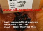 TEREX TR50 DUMP TRUCK 09417832 BOLT