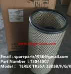 TEREX 3305F MINING DUMP TRUCK 15043507 ENGINE FILTER IN