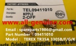 TEREX SANY TR35A 3305F G K 3307 DUMP TRUCK TR50 TR60 09411010 FITTING