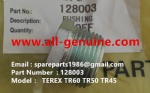 TEREX RIGID DUMP TRUCK TR50 TR60 SRT45 BUSHING 128003