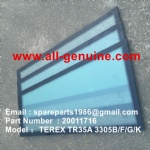 TEREX  TR35A 3305F 3305G RIGID DUMP TRUCK 20011716 GLASS RH